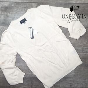 Premise Pull Over Knit Long Sleeve Sweater Size M